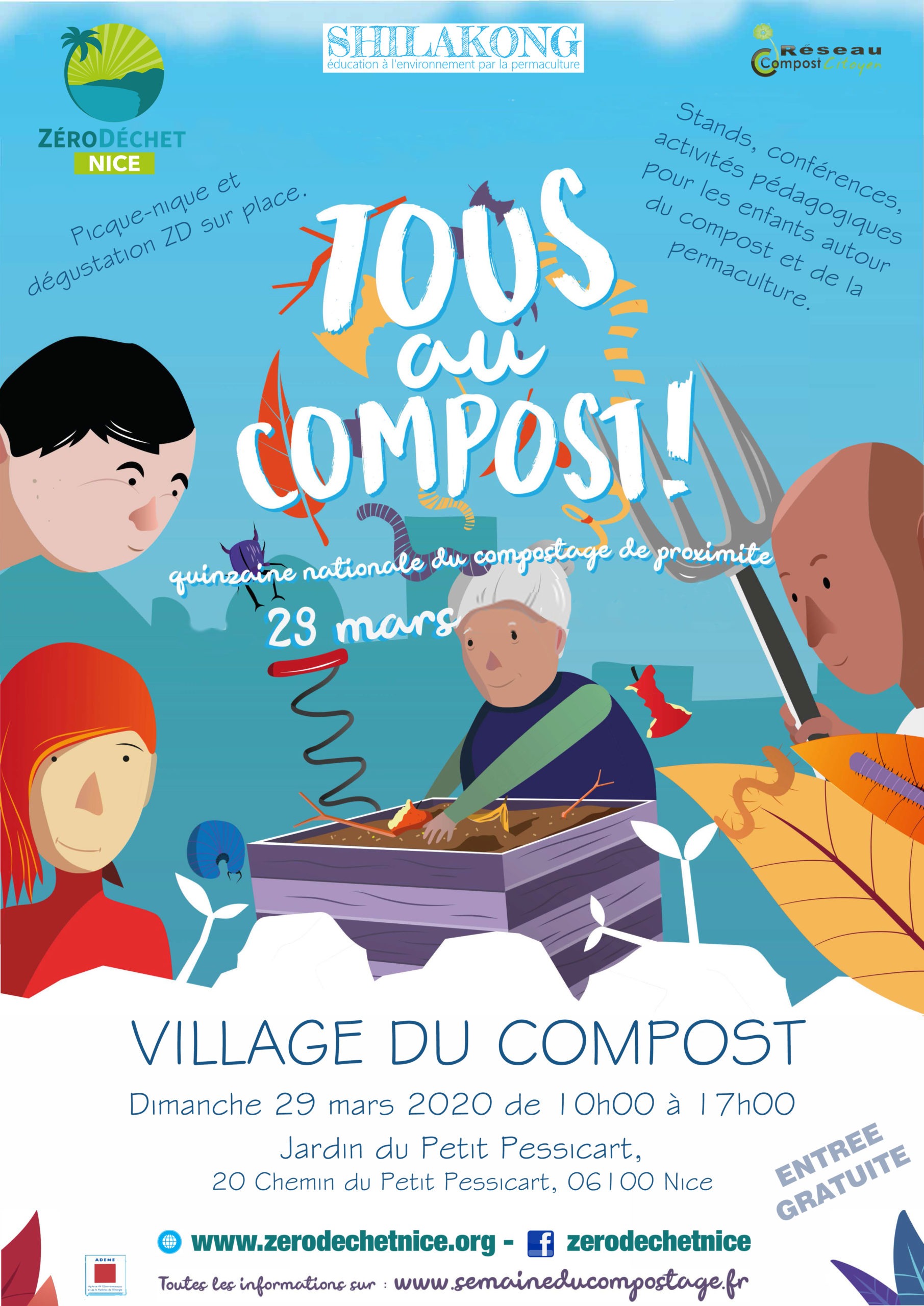 tous au compost nice zero dechets