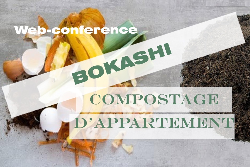 BOKASHI compost appartement zero dechet nice web conference